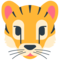 Tiger Face emoji on Mozilla